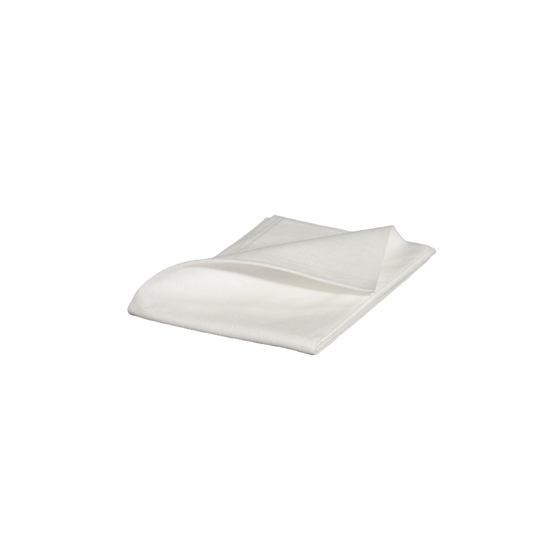 Serviette De Toilette Jetable - Lot De 10, Dimensions 45x67 Cm, Airlaid 80g/m², Très Absorbante Et Douce, Fabrication Française