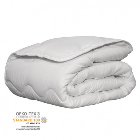 Couette confort blanche certifiée Oeko-Tex®