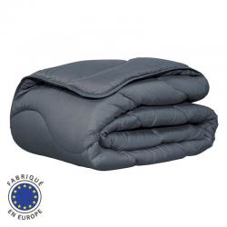 Couette confort Easytex : grise, fabriquée en Europe et certifiée Oeko-Tex®