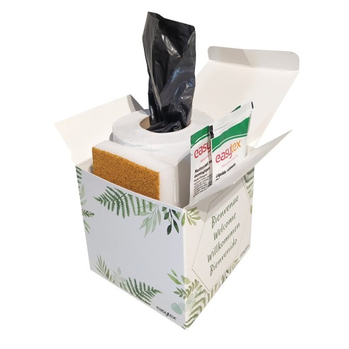 Kit d'accueil entretien ménager Easytex - 5 composants Kit d'accueil entretien ménager Easytex - 5 composants