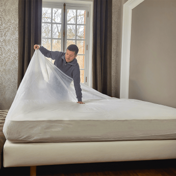 Protège oreiller jetable pour location - Sous taie oreiller 70x70