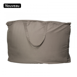 Housse de rangement couette Taupe