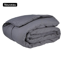 Couette légère anthracite 200g/m²