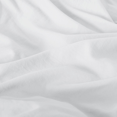 Drap Plat Blanc ZEN