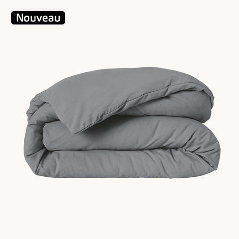Housse de Couette Gris ZEN
