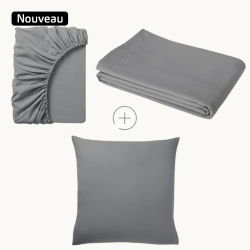 Parure de Lit 1 personne - Drap Plat ZEN