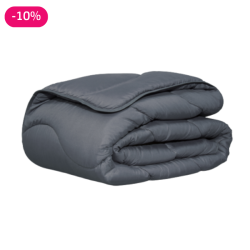 Couette Chaude Anthracite 350g/m²
