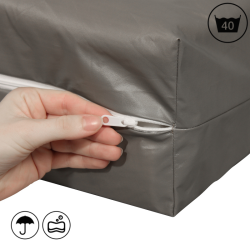 Rénove matelas imperméable lessivable Gris