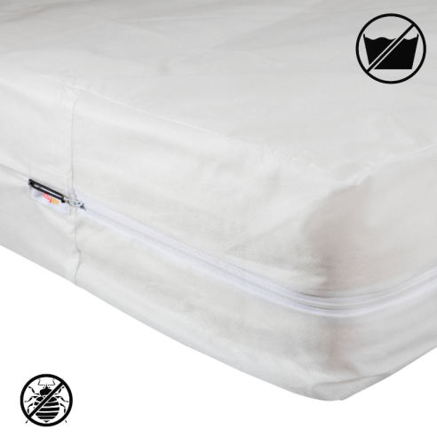 Rénove matelas anti-punaises de lit blanc