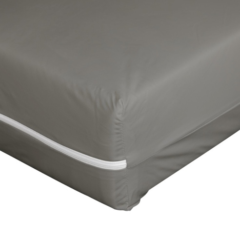 Rénove matelas imperméable lessivable Gris 140x190+20cm