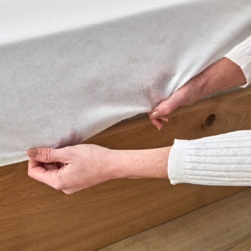 Zoom drap housse jetable confort Easytex